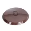 Poklice smalt BROWN Lem pr. 33 cm