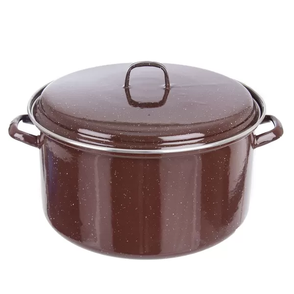 Poklice smalt BROWN Lem pr. 33 cm