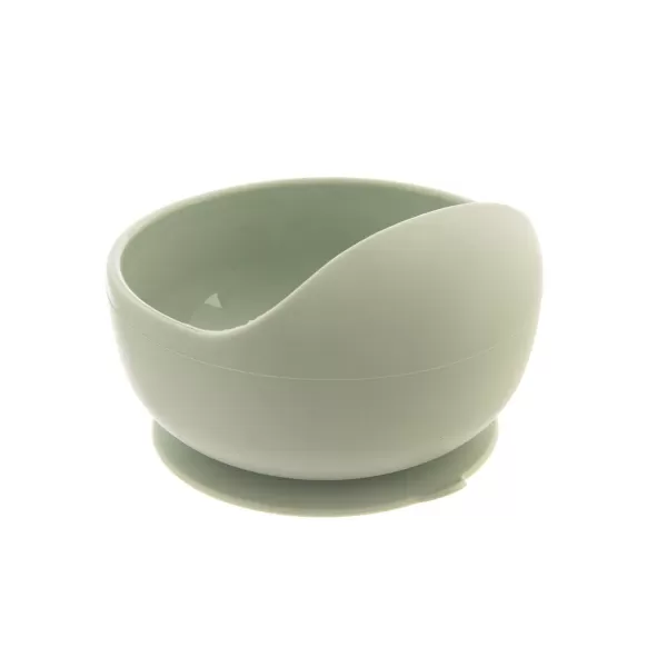 Miska silikon s přísavkou pr. 12 cm zelená