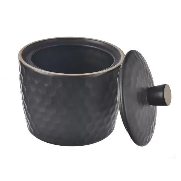 Cukřenka kamenina s víkem TEA TIME pr. 10 cm