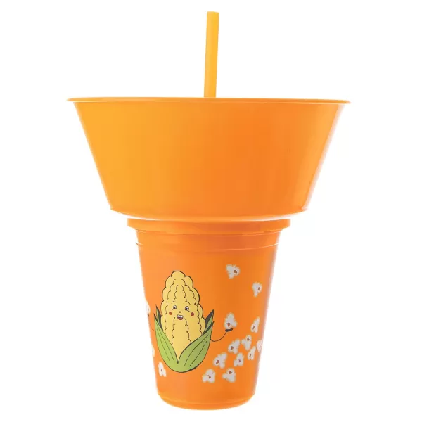 Pohár UH s miskou Snack kukuřice+brčko 0,55 l