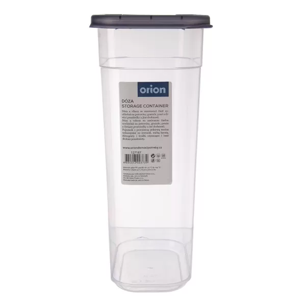 Dóza UH dávkovací GREY Pantry 3,2 l zas. víčko, šedá