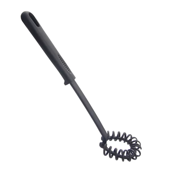 Metla šlehací termoplast PBT BLACKLINE zkosená 28 cm
