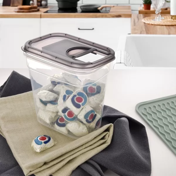 Dóza UH dávkovací GREY Pantry 2 l zas. víčko, šedá