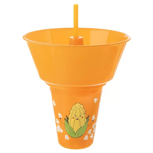 Pohár UH s miskou Snack kukuřice+brčko 0,55 l