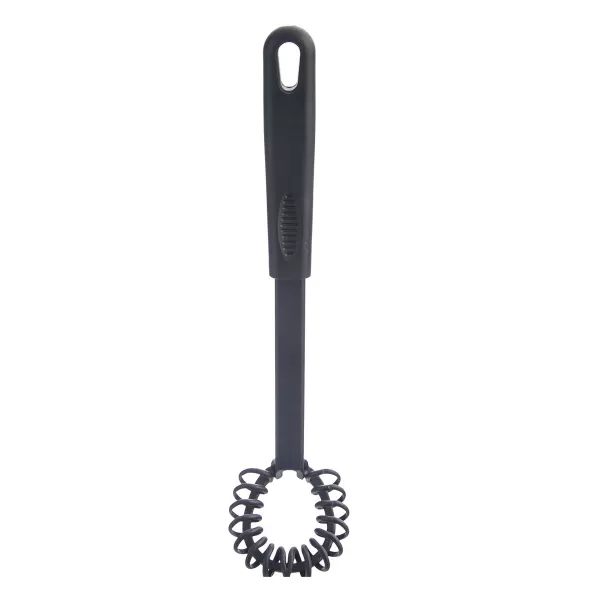 Metla šlehací termoplast PBT BLACKLINE zkosená 28 cm