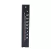Teploměr dřevo univerzální 20 cm černá