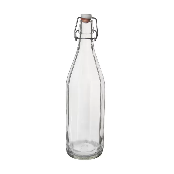 Láhev sklo/kov klip uzávěr Bugel 0,75 l