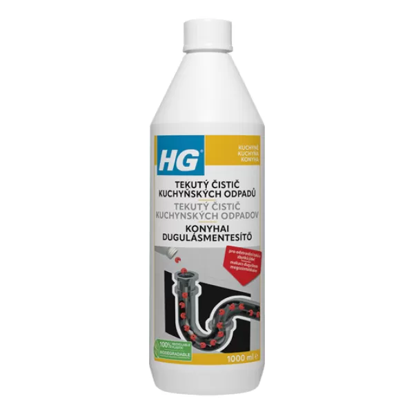 HG481 tekutý bio čistič kuch.odpadů 1l