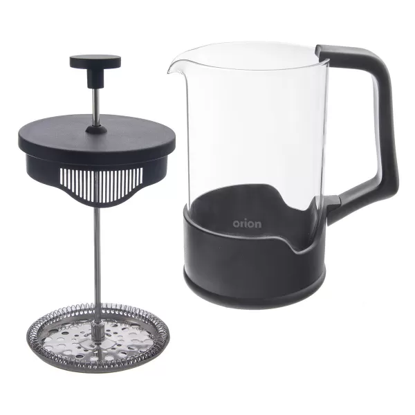 Konvice borosil. sklo/UH french press 0,9 l BLACK