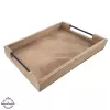 Tác dřevo/kov MANGO 40,5x30 cm