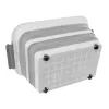 Box silikon/UH KEMP skládací, kolečka+víko 30 l