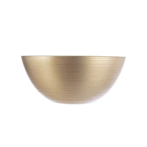 Mísa sklo pr. 15 cm zlatá