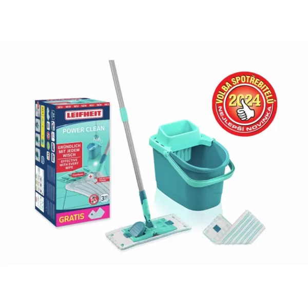 Set PowerClean M + gratis micro duo LEIFHEIT 55515