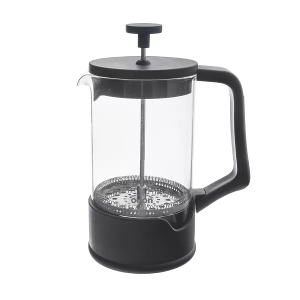 Konvice borosil. sklo/UH french press 0,9 l BLACK