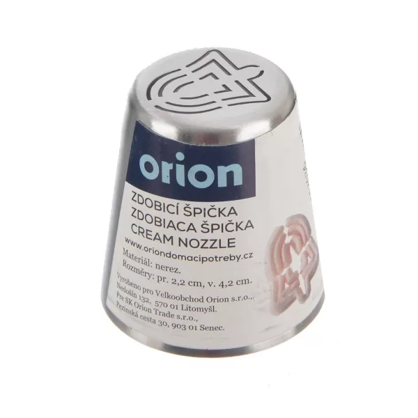 Špička nerez zdobicí Rus zvonek 1 ks