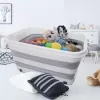 Box silikon/UH KEMP skládací, kolečka+víko 30 l