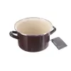 Hrnec smalt BROWN Lem 2 l