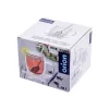 Hrnek dvoustěnné borosil. sklo DOUBLE vločka+lžička+podtácek 0,38 l