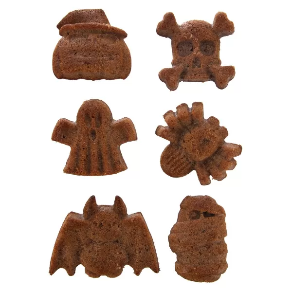 Forma silikon Halloween mix 6 oranžová