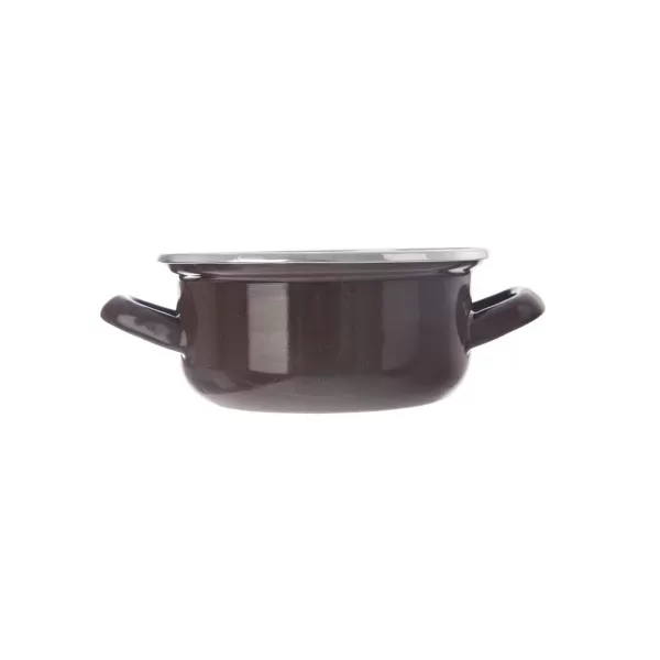 Kastrol smalt BROWN Lem 1 l