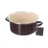 Kastrol smalt BROWN Lem 5 l