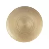Talíř sklo serv. pr. 21 cm zlatá