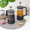 Konvice borosil. sklo/UH french press 0,9 l BLACK