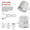EMOS Lampa stolní LED ABBIE bílá Z7636W