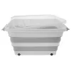 Box silikon/UH KEMP skládací, kolečka+víko 30 l
