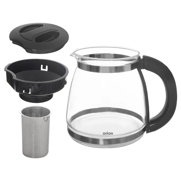 Konvice borosil. sklo/UH+nerez filtr 1,73 l