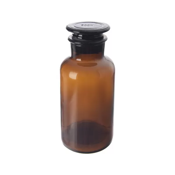Dóza hnědé sklo 0,5 l