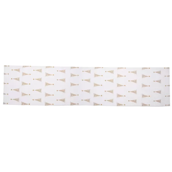 Ubrus-běhoun bavlna STROMEK 130x32 cm