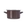 Hrnec smalt BROWN Lem 2 l