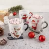 Hrnek kamenina vánoční 0,33 l mix