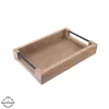 Tác dřevo/kov MANGO 30,5x20,5 cm