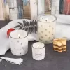 Svíčka sklo vonná pr. 8 cm mix