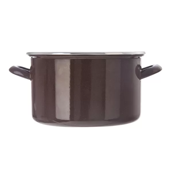 Hrnec smalt BROWN Lem 6,5 l