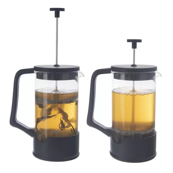 Konvice borosil. sklo/UH french press 1 l BLACK