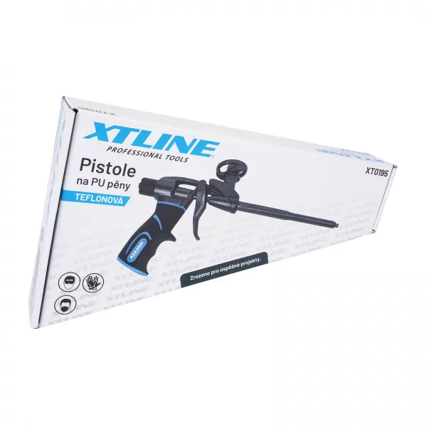 XT Pistole celokovová teflonová na PU pěny | 330 mm