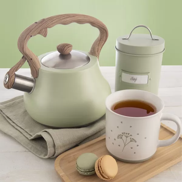 Čajník nerez s píšť. GREENISH 3 l