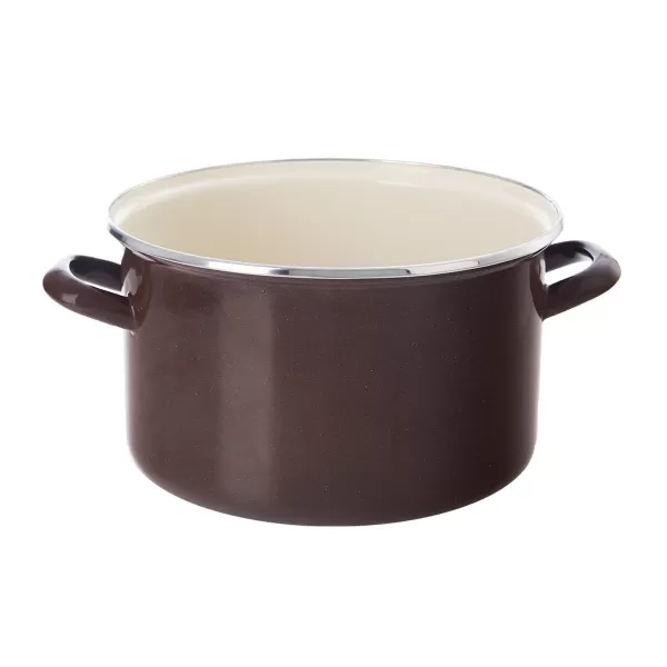 Hrnec smalt BROWN Lem 6,5 l