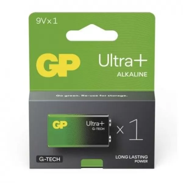 EMOS Baterie GP alkalická baterie Ultra plus B03511 9V