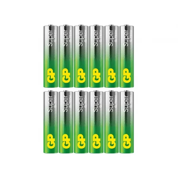 EMOS Baterie GP SUPER AAA LR03 12PP MB B0114T 12ks/bal