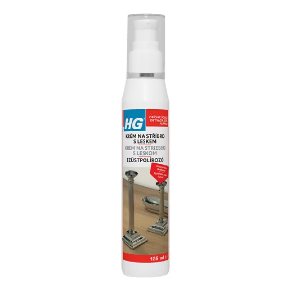 HG Krém s leskem na stříbro 125ml