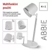 EMOS Lampa stolní LED ABBIE bílá Z7636W