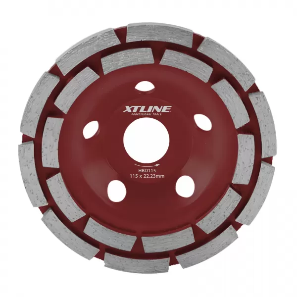 XT Kotouč diamantový brusný dvouřadý | 125x5x22,2 mm