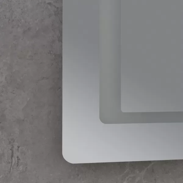 PROCRAFT Koupelnové zrcadlo s LED osvětlením, protizamlžovací funkcí a regulací jasu