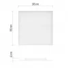 EMOS LED Panel PŘ.BEZRÁ.60x60 36W /ZM5183/