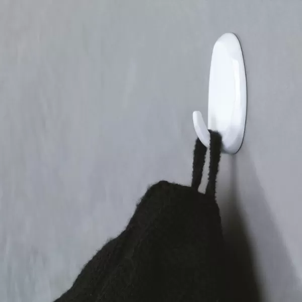 Háček TESA Powerstrips ovál bílý L